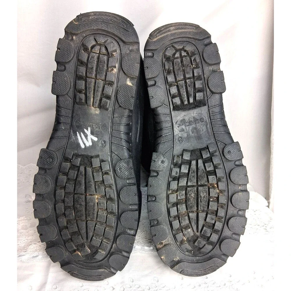 Gander Mountain Boys 6 Snow Boots Black Winter Outdoors sleigh riding cold gear
